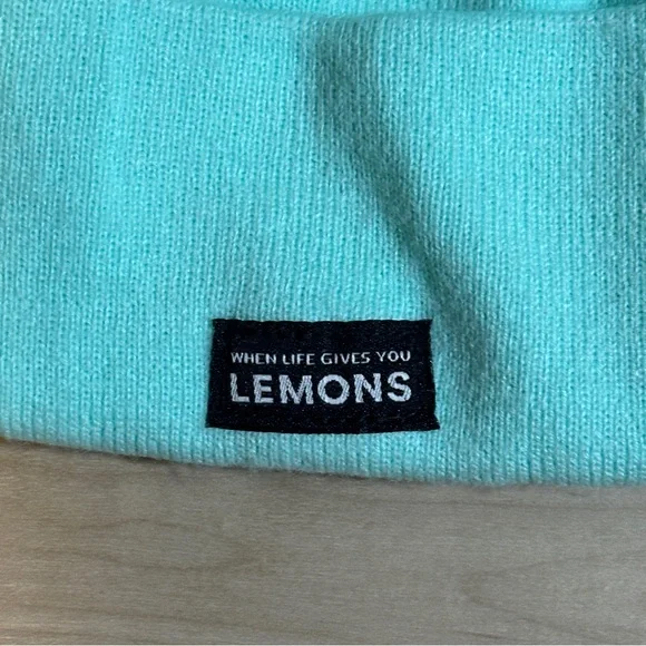 When Life Gives You Lemons Knit Beanie - Picture 3 of 3